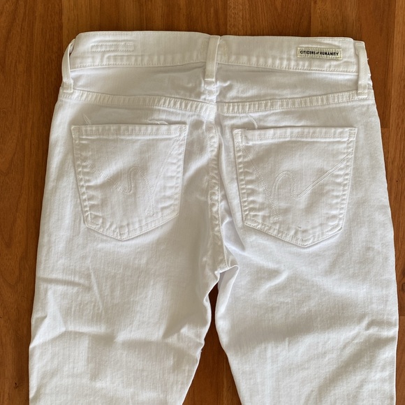 ❤️ Citizens of Humanity White Bootcut Jeans Size 26 NWOT - Picture 15 of 15